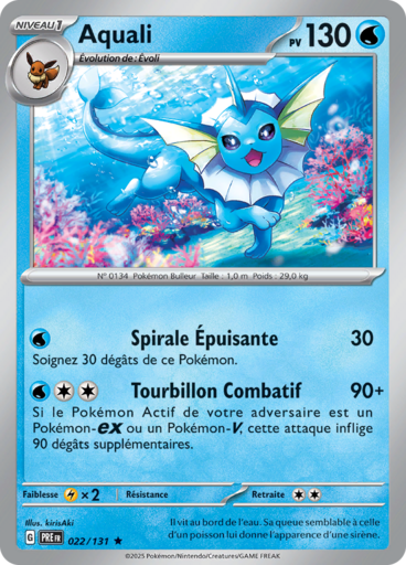 Aquali holo - Evolution Prismatique  -022/131