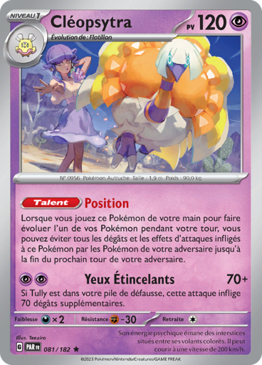 Cleopsytra holo - Faille Paradoxe Promo Cosmo  - 081/167