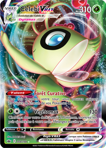 Celebi Vmax - Règne de glace - 008/198