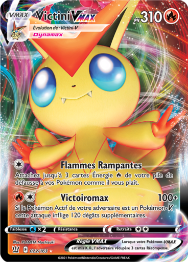 Victini V Max - Style de combat - 022/163
