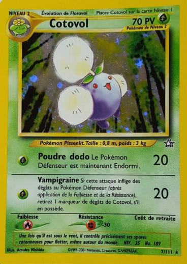 Cotovol holo  - Néo Génésis - 7/111
