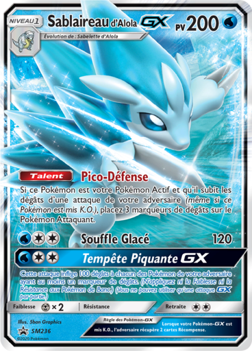 Sablaireau d Alola GX - Promo - SM236