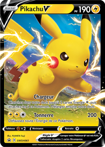 Jumbo Pikachu V - SWSH061