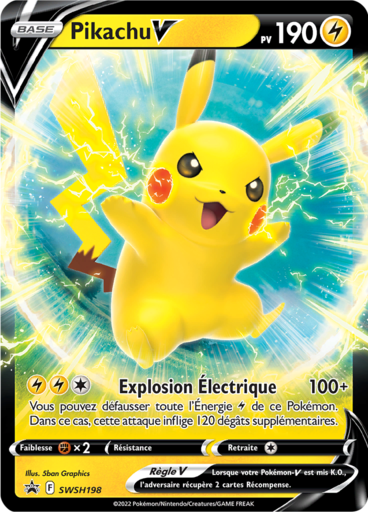 Jumbo Pikachu V - SWSH198