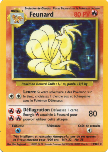 Feunard Holo  - Set de base - 12/102