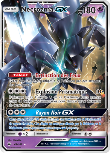 Necrozma GX - Ombres Ardentes -63/147