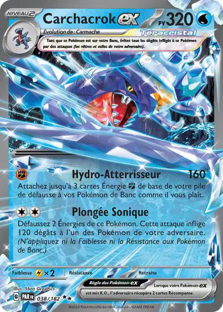 Carchacrok Ex - Faille Paradoxe - 038/182