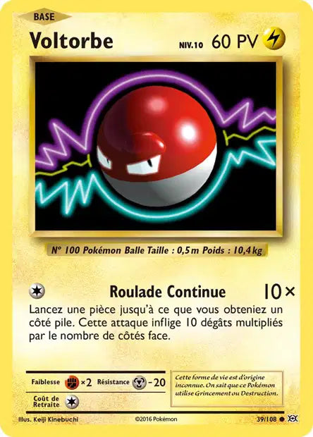 Voltorbe - Xy Évolution - 39/108
