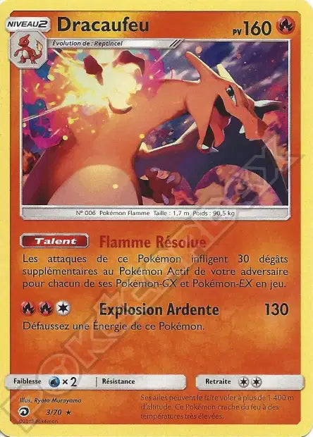 Dracaufeu  - Majesté Des Dragons - 3/70