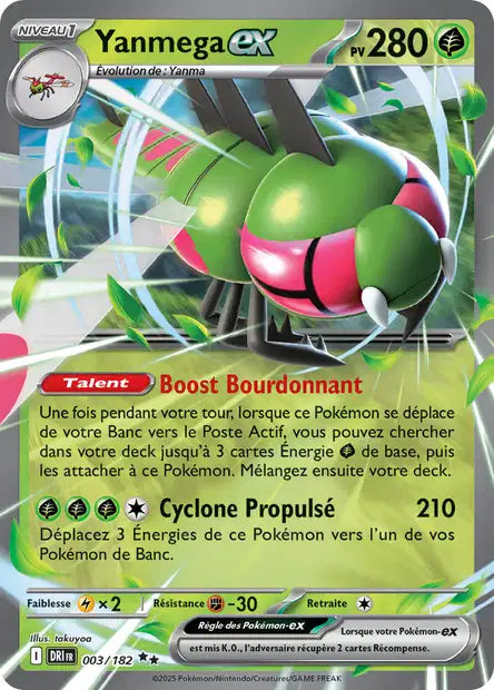 Yanmega Ex - Rivalités Destinées -003/182