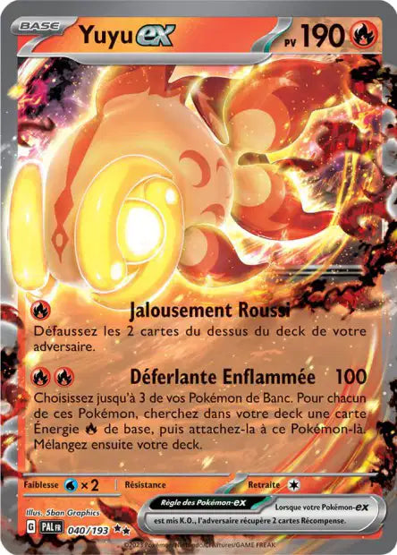 Yuyu Ex -Evolution à Paldea - 040/193