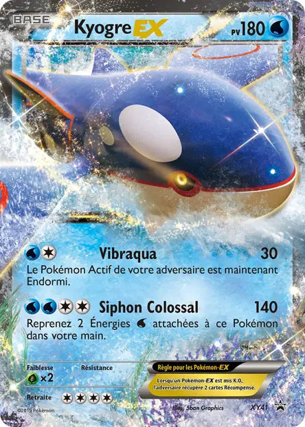Kyogre Ex - Promo  - XY41