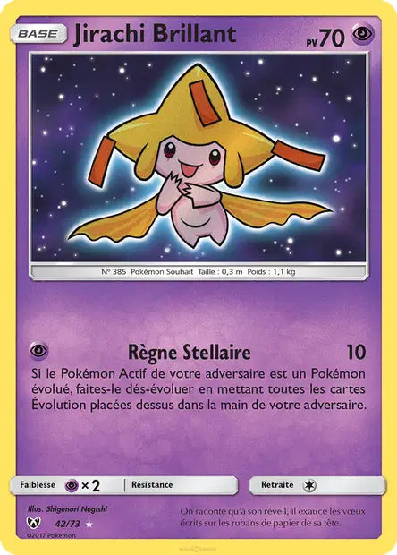 Jirachi Brillant - Légendes Brillantes - 42/73