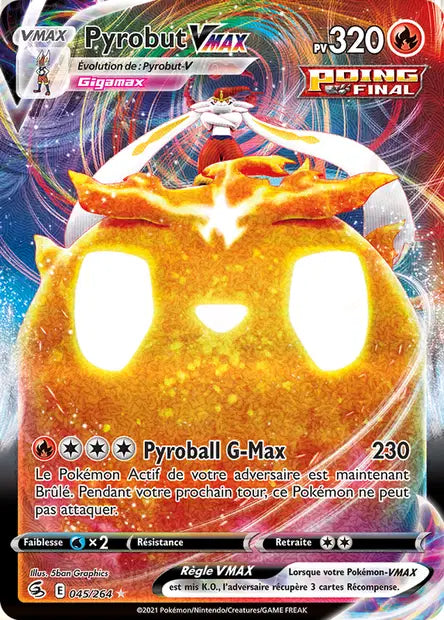Pyrobut Vmax - Poing de fusion - 045/264