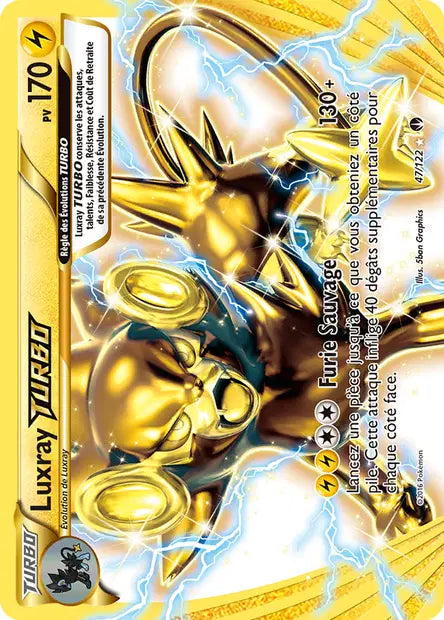 Luxray Turbo - Xy Rupture turbo - 47/122