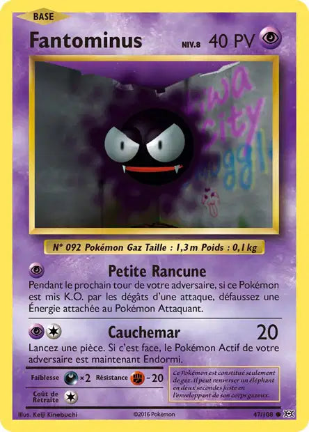 Fantominus - Xy Évolution - 47/108