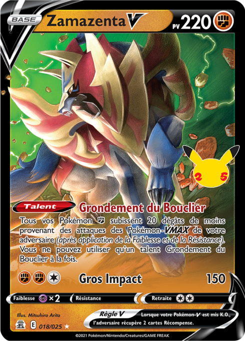 Zamazenta V - Célébration - 018/025