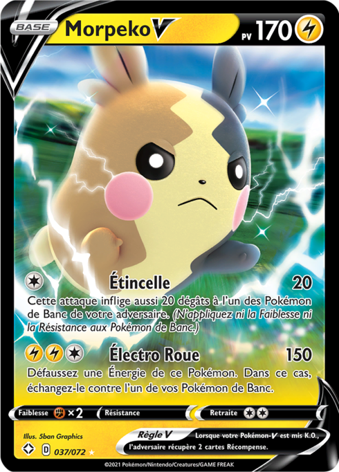 Morpeko V - Destinées Radieuses  - 037/072