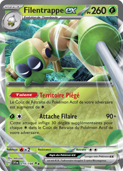 Filentrappe Ex - Écarlate et violet - 019/198