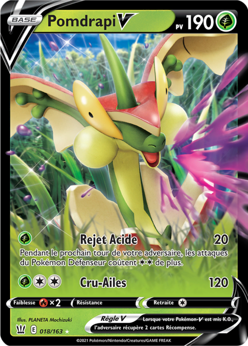 Pomdrapi V - Style de combat - 018/163