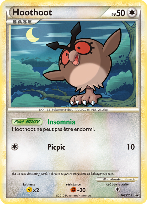 Hoot Hoot holo - Promo - HGSS05