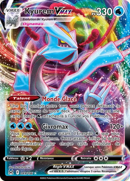 Kyurem Vmax - Origines perdue - 049/196