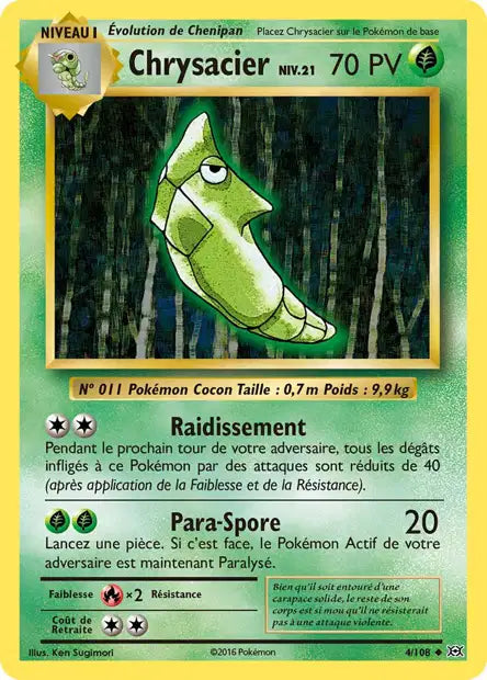 Chrysacier - Xy Évolution - 4/108