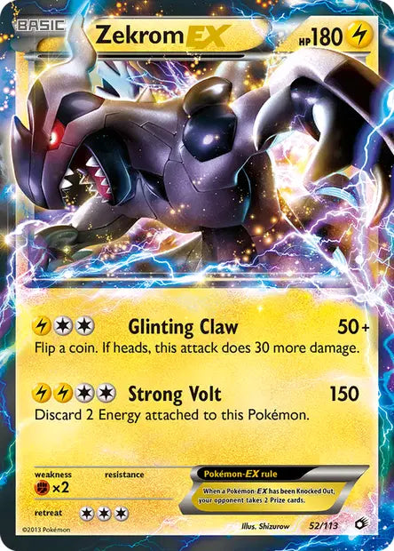Zekrom Ex - Promo  - BW38