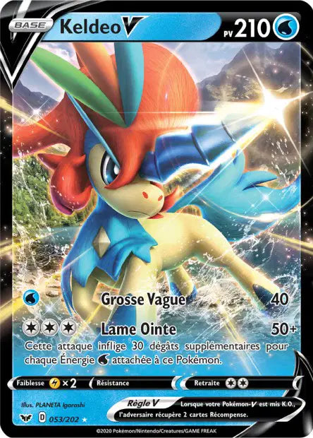 Keldeo V - Epée et Bouclier - 053/202