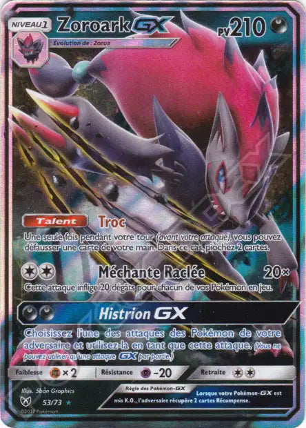 Zoroark Gx - Légendes Brillantes - 53/73