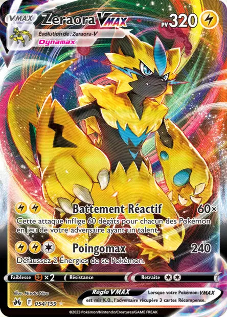 Zeraora Vmax - Zenith suprême - 54/159