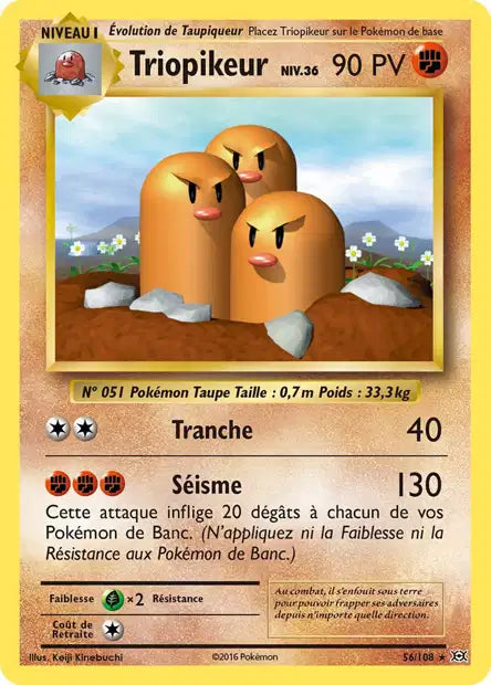 Triopiqueur - Xy Évolution - 56/108