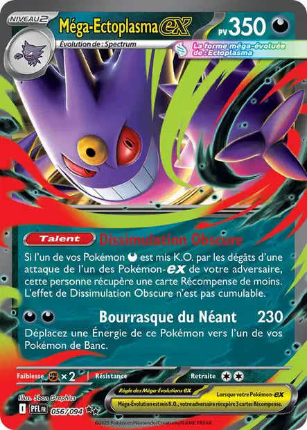Mega Ectoplasma Ex - Flammes Fantasmagoriques -056/94