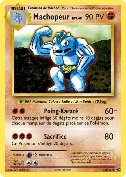 Machopeur - Xy Évolution - 58/108