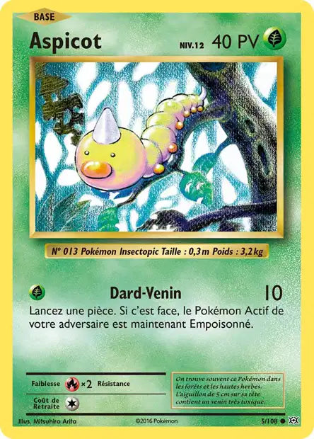 Aspicot- Xy Évolution - 5/108