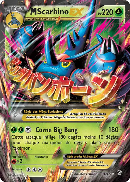 M Scarhino Ex - Xy Poing  furieux - 5/111