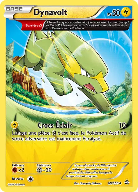 Dynavolt Semi Full art  - Xy Primo -choc - 60/160