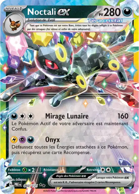 Noctali Ex -Evolutions Prismatiques - 060/131