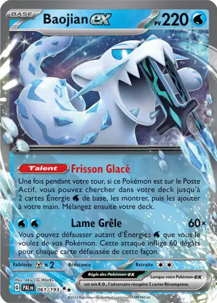 Baojian Ex -Evolution à Paldea - 061/193