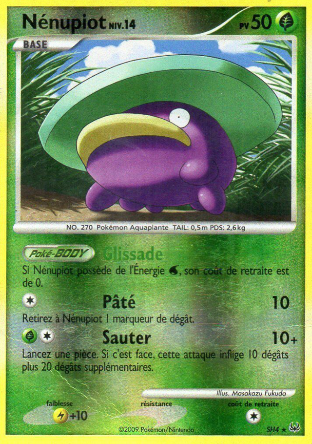 Nenupiot Reverse Secrete - Platine - SH4