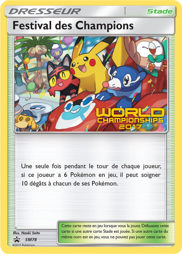 Festival des Champions - Promo World Championship 2017 - SM78