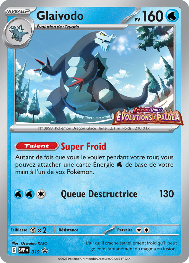 Glaivodo Holo - Promo Stamp Evolution à Paldea - SVP019