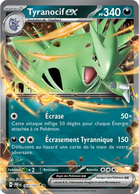 Tyranocif Ex -Evolutions Prismatiques - 064/131