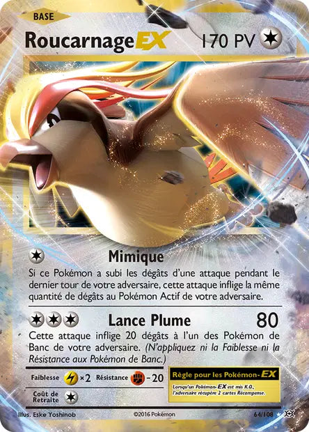 Roucarnage Ex - Xy Evolution - 64/108