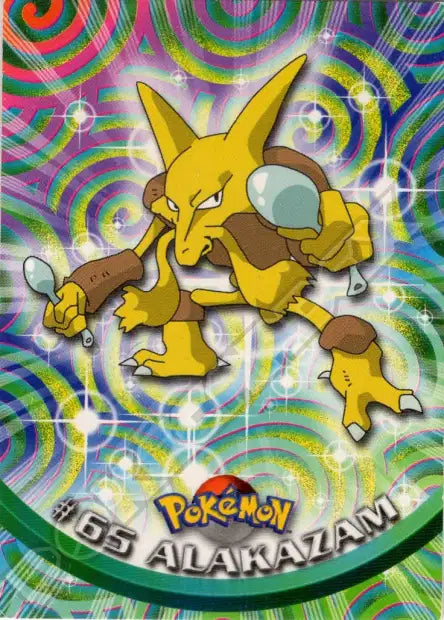 65 - Alakazam - Topps