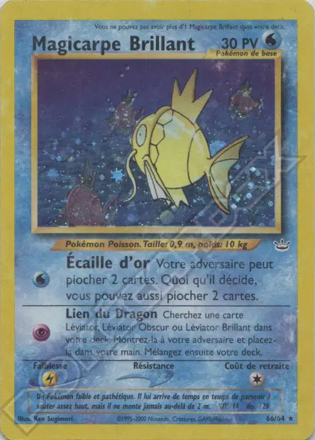 Magicarpe Brillant  - Néo Revelation - 66/64