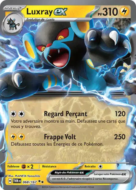 Luxray Ex - Mascarade Crépusculaire - 068/167