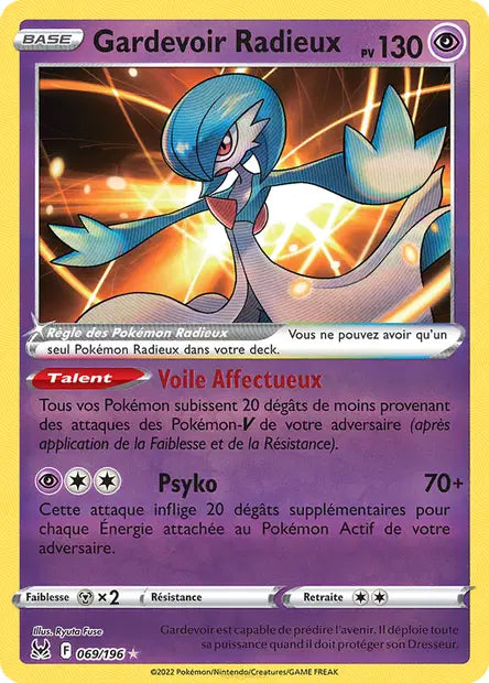 Gardevoir Radieux - Origines perdue - 069/196