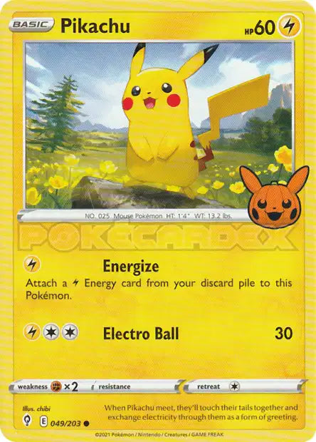 Pikachu -Trick or trade 2022 - 049/203