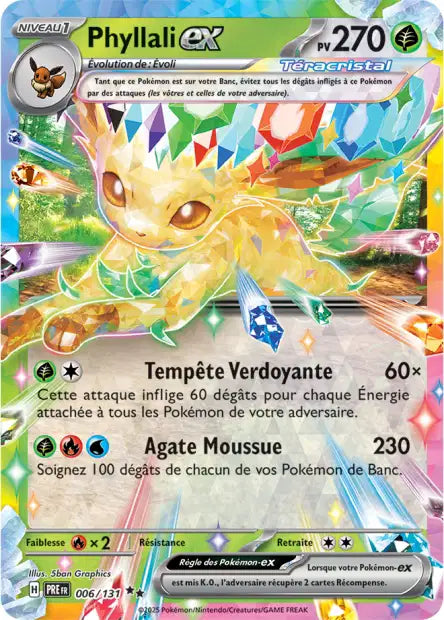 Phyllali Ex -Evolutions Prismatiques - 006/131